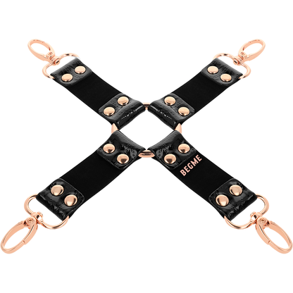 BEGME - BLACK EDITION CRAVATE EN CUIR VEGAN BEGME BLACK EDITION