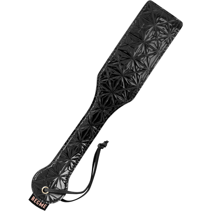 BEGME - PADDLE EN CUIR VÉGÉTALIEN ÉDITION NOIRE BEGME BLACK EDITION