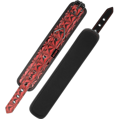 BEGME - CHEVILLES PREMIUM ÉDITION ROUGE AVEC DOUBLURE EN NÉOPRÈNE BEGME RED EDITION