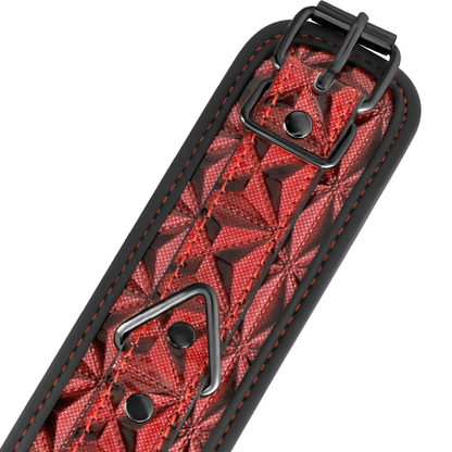 BEGME - CHEVILLES PREMIUM ÉDITION ROUGE AVEC DOUBLURE EN NÉOPRÈNE BEGME RED EDITION