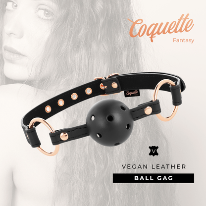 COQUETTE CHIC DESIRE - BÂILLON À BOULE RESPIRANT FANTAISIE COQUETTE FANTASY
