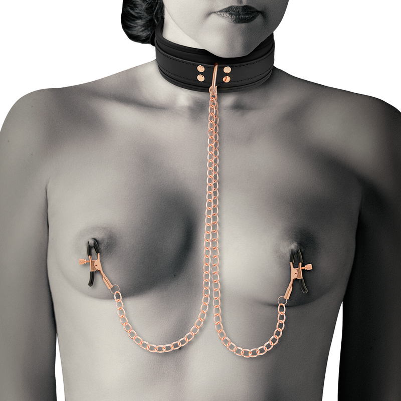 COQUETTE CHIC DESIRE - COLLIER PINCE TIP FANTAISIE AVEC DOUBLURE EN NÉOPRÈNE COQUETTE FANTASY
