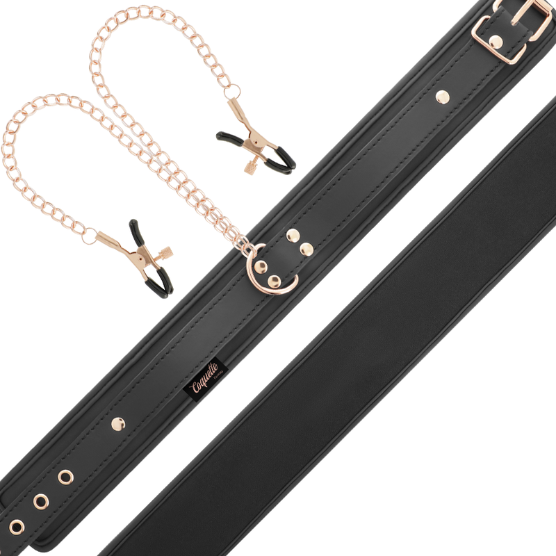 COQUETTE CHIC DESIRE - COLLIER PINCE TIP FANTAISIE AVEC DOUBLURE EN NÉOPRÈNE COQUETTE FANTASY