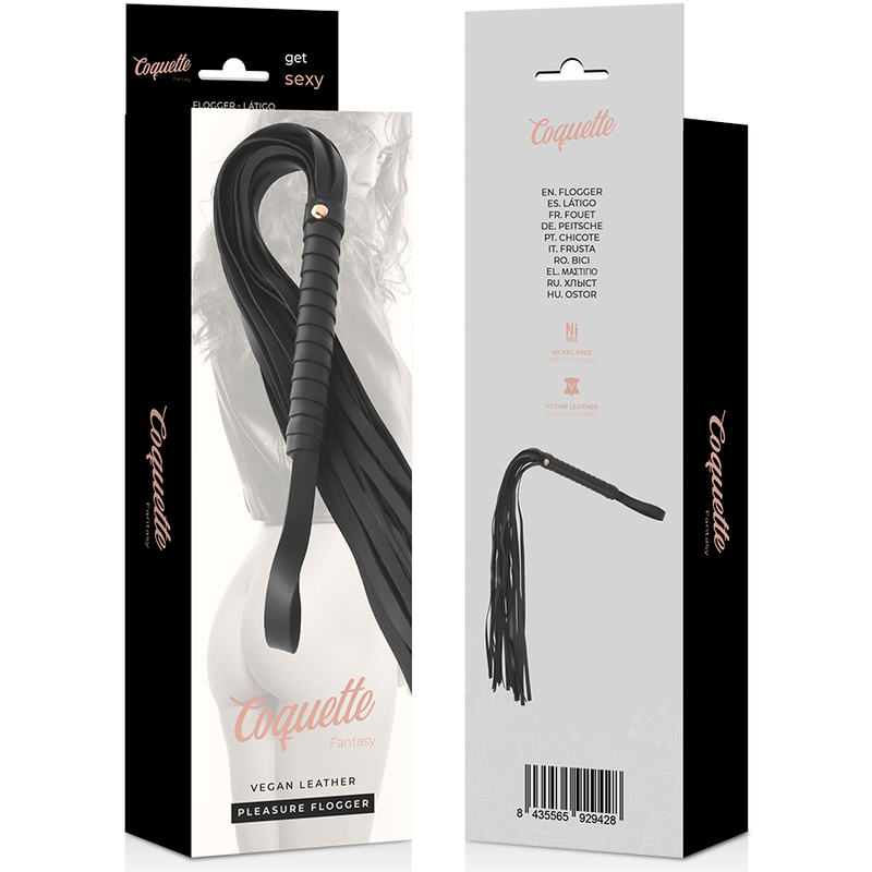 COQUETTE CHIC DESIRE - FOUET FANTAISIE EN CUIR VÉGAN COQUETTE FANTASY