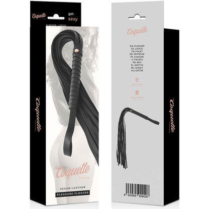 COQUETTE CHIC DESIRE - FOUET FANTAISIE EN CUIR VÉGAN COQUETTE FANTASY