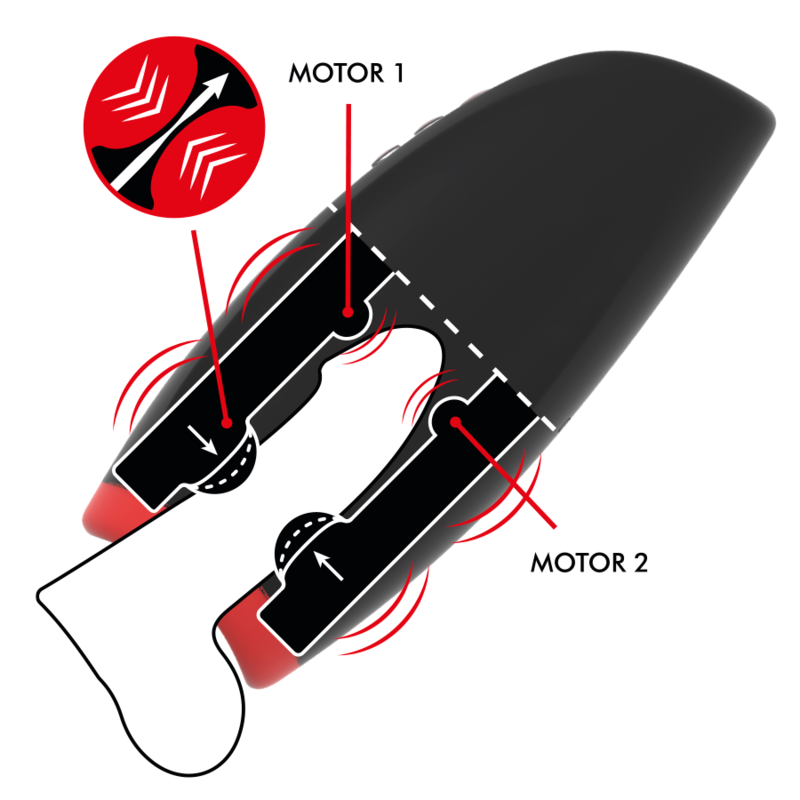 JAMYJOB - MASTURBATEUR NOVAX AVEC VIBRATION ET COMPRESSION JAMYJOB