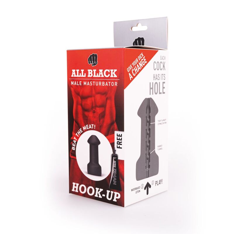 ALL BLACK - BRANCHEMENT DE MASTURBATEUR ALL BLACK