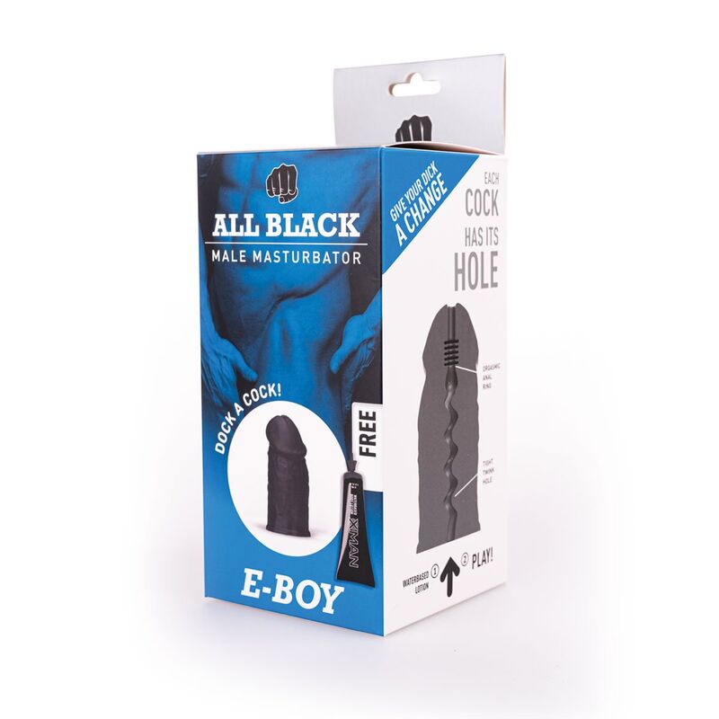 ALL BLACK - MASTUBADEUR E-BOY ALL BLACK