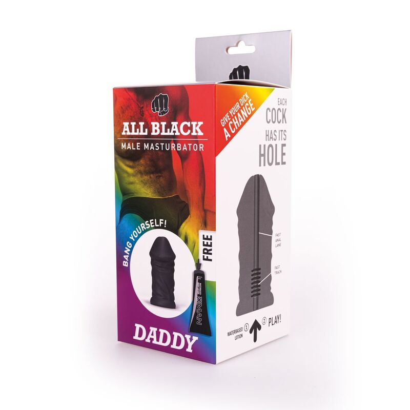 ALL BLACK - MASTURBATEUR PAPA ALL BLACK