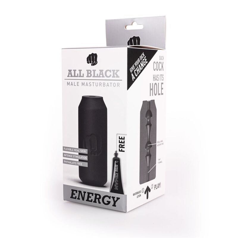 ALL BLACK - MASTURBATEUR ÉNERGIE ALL BLACK