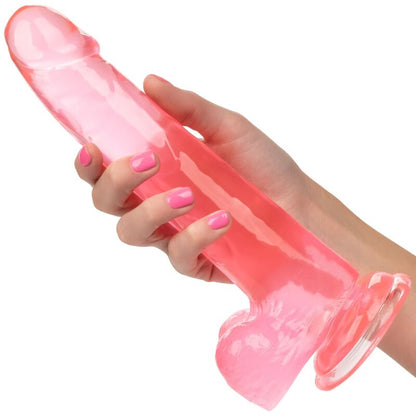 CALEXOTICS - GODE REINE TAILLE ROSE 20.3 CM CALEXOTICS