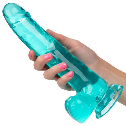 CALEXOTICS - GODE TAILLE REINE BLEU 20.3 CM CALEXOTICS