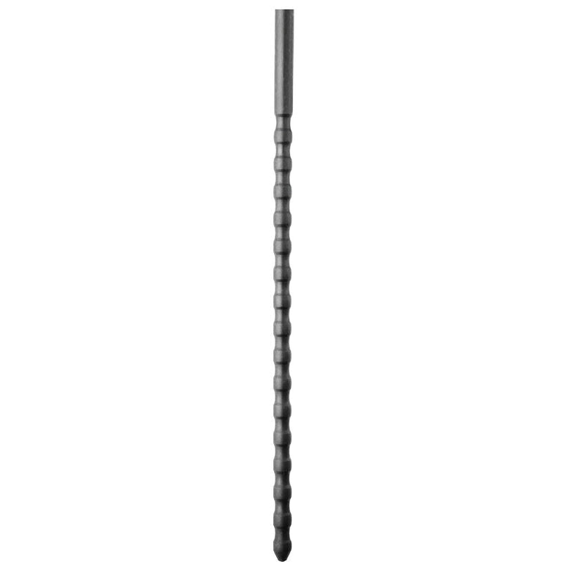 ALL BLACK - SONDE URÉTRALE EN SILICONE 6/8 MM ALL BLACK