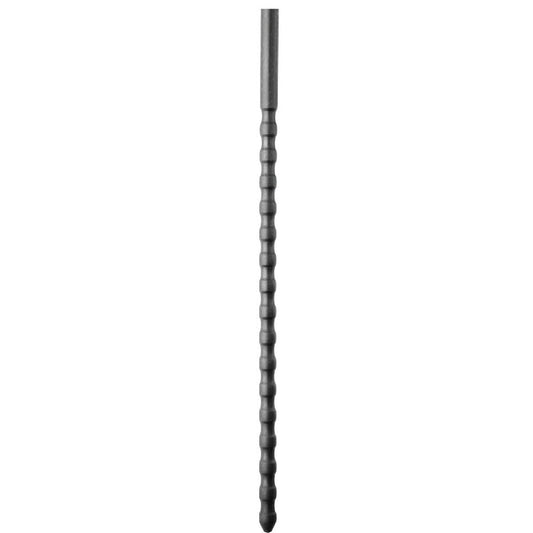 ALL BLACK - SONDE URÉTRALE EN SILICONE 6/8 MM ALL BLACK