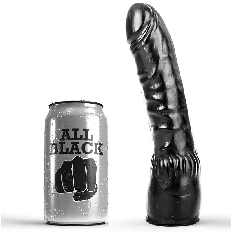 ALL BLACK - GODE NOIR RÉALISTE 20 CM ALL BLACK