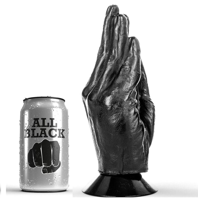 ALL BLACK - GODE FISTING 21 CM ALL BLACK