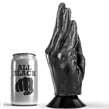 ALL BLACK - GODE FISTING 21 CM ALL BLACK