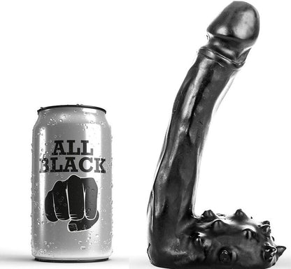 ALL BLACK - GODE RÉALISTE 19 CM ALL BLACK