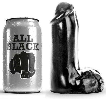 ALL BLACK - GODE RÉALISTE 13 CM ALL BLACK