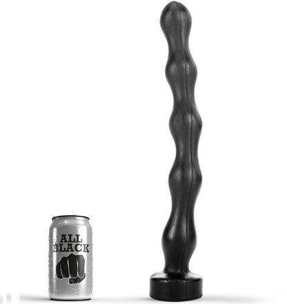 ALL BLACK - BILLES ANAL 41,5 CM ALL BLACK