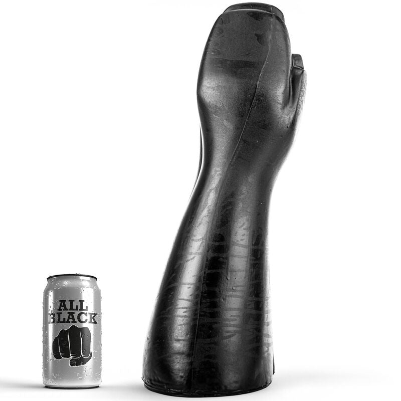 ALL BLACK - GODE FISTING 39 CM ALL BLACK