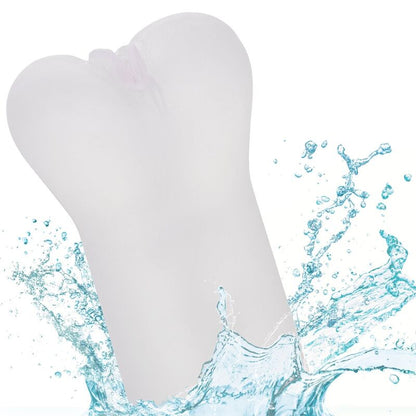 CALEXOTICS - BOUNDLESS VULVA STROKER - TRANSPARENT CALEXOTICS