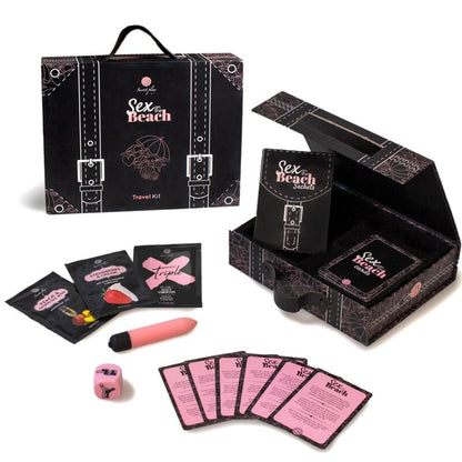 SECRETPLAY - KIT DE VOYAGE SEXE SUR LA PLAGE (ES/EN/DE/FR/NL/PT) SECRETPLAY 100% GAMES