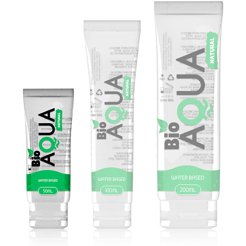 BIOAQUA - LUBRIFIANT INGRÉDIENTS NATURELS À BASE D''EAU 50 ML BIOAQUA