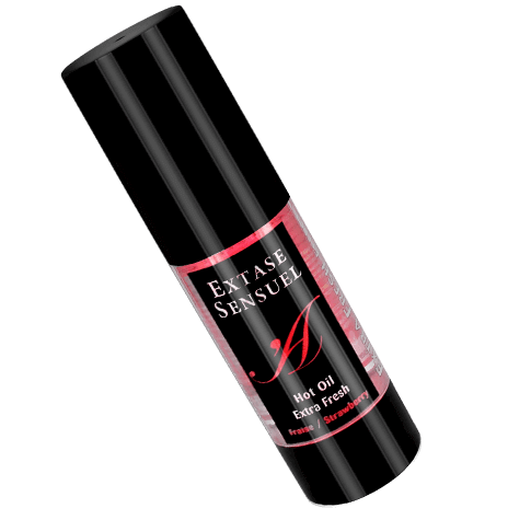 EXTASE SENSUAL - HUILE STIMULANTE FRAISE TRIP THERMIQUE 35 ML EXTASE SENSUAL