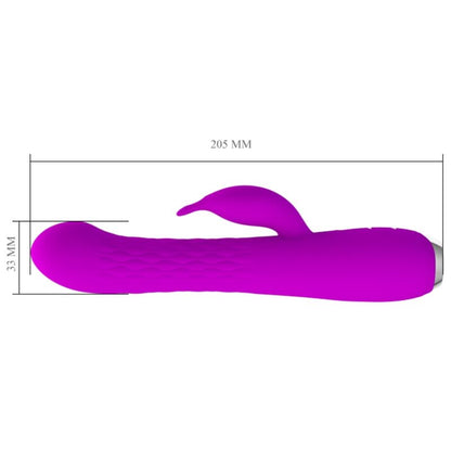 PRETTY LOVE - VIBRATEUR MOLLY AVEC ROTATION RECHARGEABLE PRETTY LOVE PARTY UP