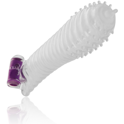 OHMAMA - GAINE PÉNIS TEXTURÉE AVEC BALLE VIBRANTE OHMAMA