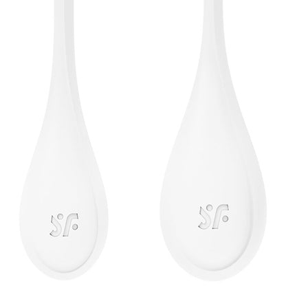 SATISFYER - ENSEMBLE ENTRAÎNEMENT YONI POWER 1 BLANC SATISFYER BALLS