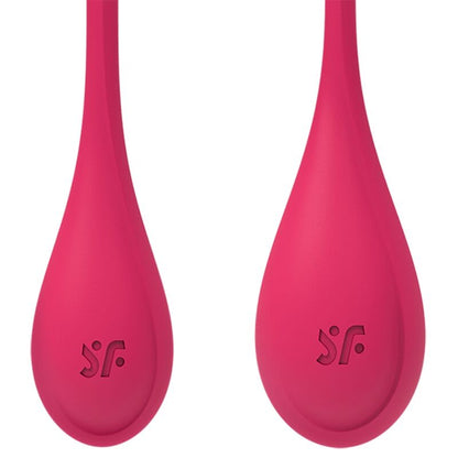 SATISFYER - ENSEMBLE ENTRAÎNEMENT YONI POWER 1 ROUGE SATISFYER BALLS