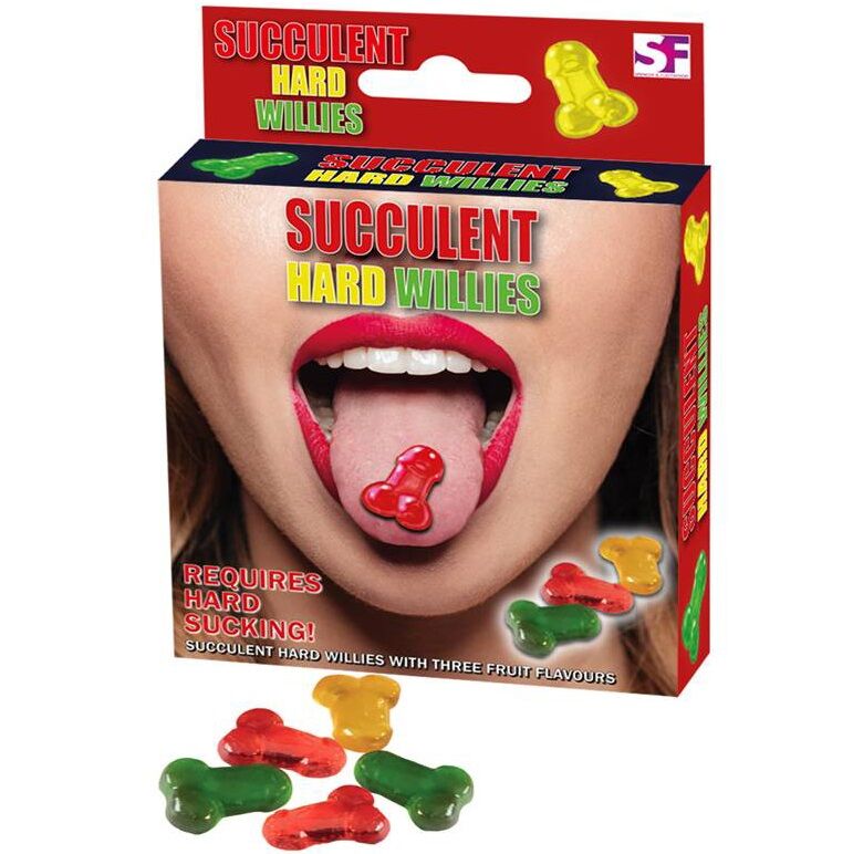 SPENCER & FLEETWOOD - BONBONS PÉNIS DUR TROIS SAVEURS SPENCER & FLETWOOD