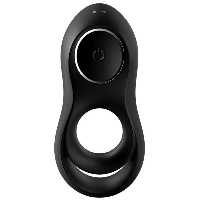 SATISFYER - VIBRATEUR  ANNEAU DUO LÉGENDAIRE NOIR SATISFYER RING