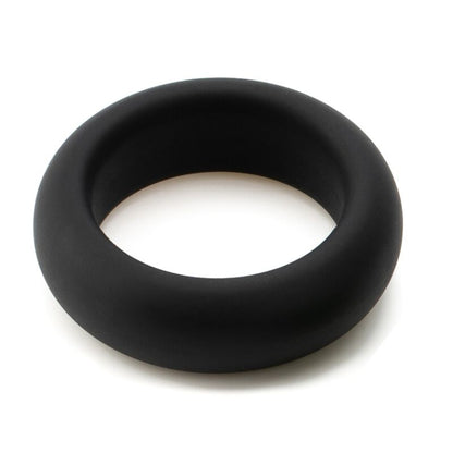 JE JOUE - ANNEAU PÉNIAL EN SILICONE  EXTENSION MAXIMALE - NOIR JE JOUE