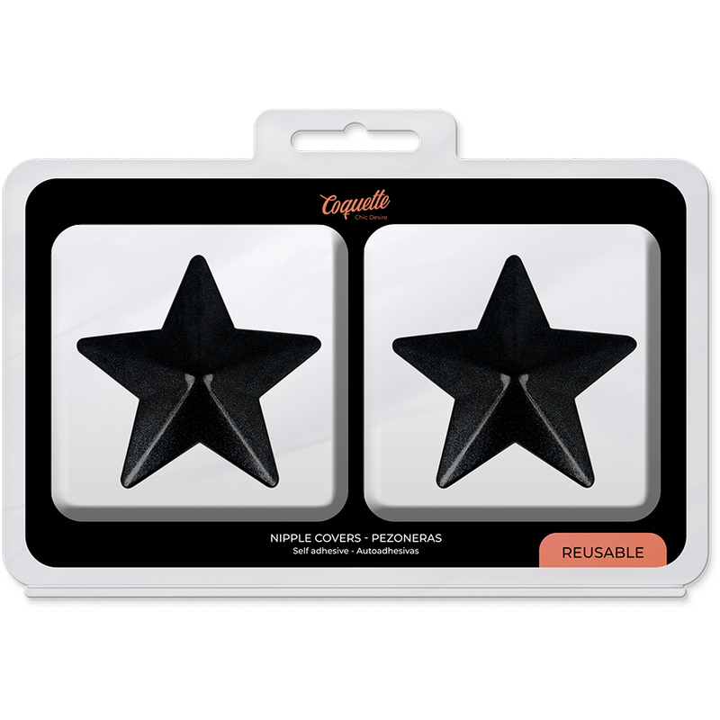 COQUETTE CHIC DESIRE - CACHE-MALIN ÉTOILES NOIRES COQUETTE ACCESSORIES