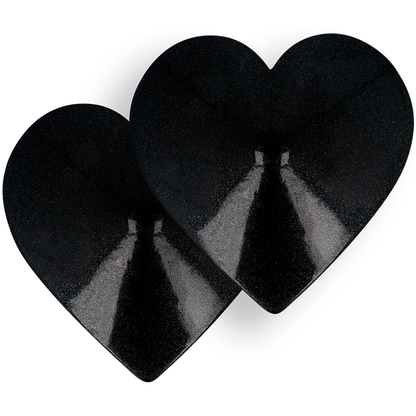 COQUETTE CHIC DESIRE - CACHE-MALIN COEURS NOIR COQUETTE ACCESSORIES
