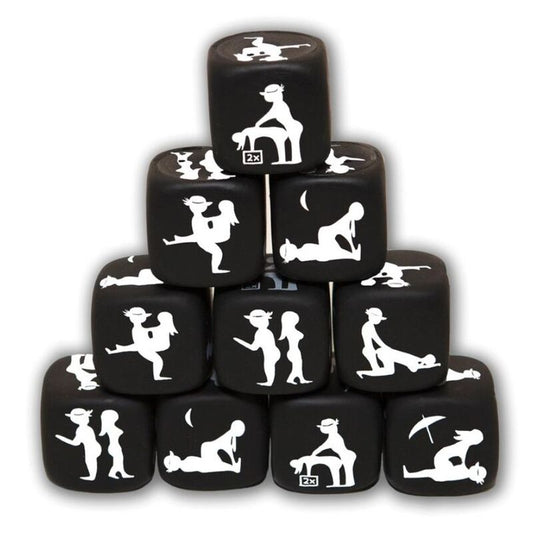 DIABLO PICANTE - JEU DE DÉS DE POSTURE NOIR DIABLO PICANTE