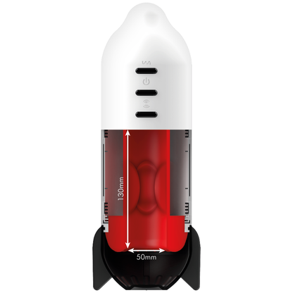JAMYJOB - MASTURBATEUR ROCKET TECHNOLOGIE DE COMPRESSION DOUCE ET VIBRATION JAMYJOB
