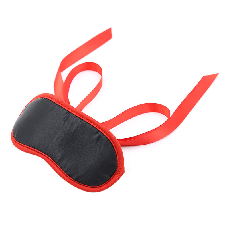 OHMAMA - BORDS ROUGES NOIR FETISH OHMAMA MASKS