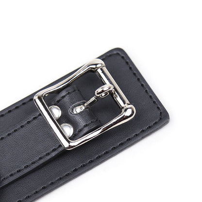 OHMAMA FETISH - COLLIER DE SOUMISSION AVEC 3 ANNEAUX OHMAMA FETISH