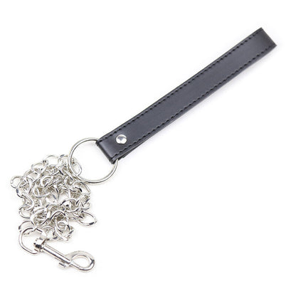OHMAMA FETISH - COLLIER DE SOUMISSION AVEC 3 ANNEAUX OHMAMA FETISH