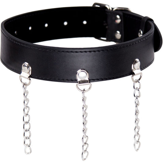 OHMAMA FETISH - COLLIER FÉTICHE AVEC ANNEAUX OHMAMA FETISH
