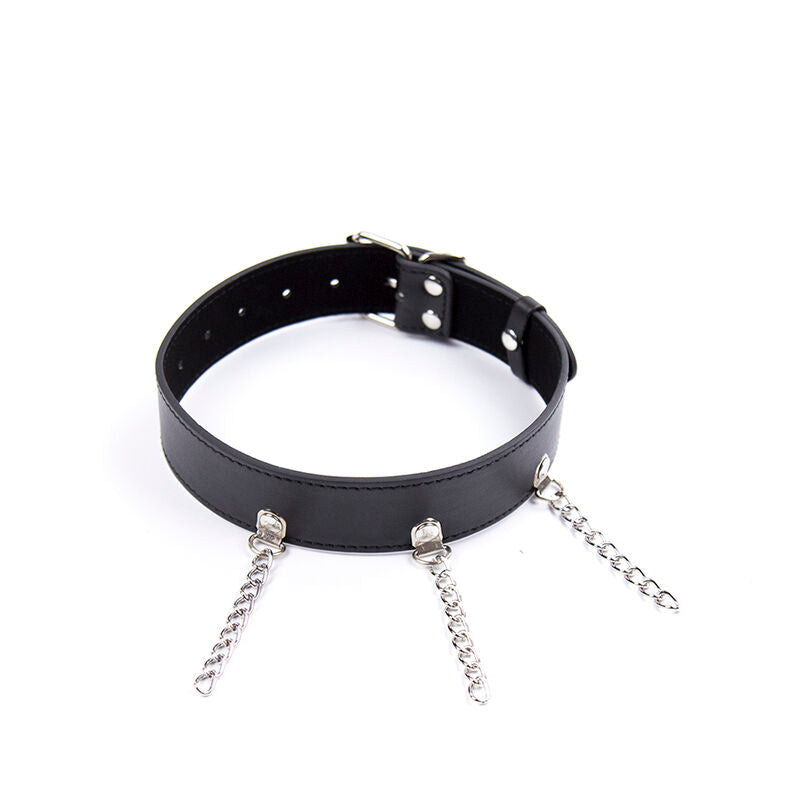 OHMAMA FETISH - COLLIER FÉTICHE AVEC ANNEAUX OHMAMA FETISH