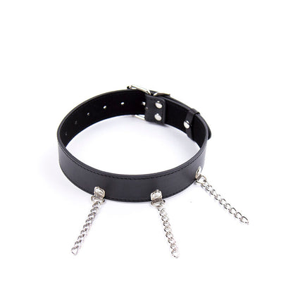OHMAMA FETISH - COLLIER FÉTICHE AVEC ANNEAUX OHMAMA FETISH