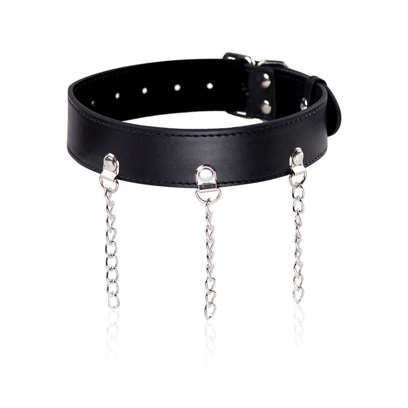 OHMAMA FETISH - COLLIER FÉTICHE AVEC ANNEAUX OHMAMA FETISH