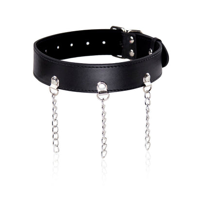 OHMAMA FETISH - COLLIER FÉTICHE AVEC ANNEAUX OHMAMA FETISH