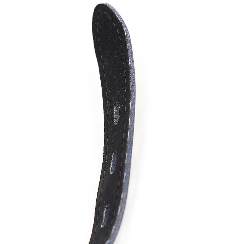 OHMAMA FETISH - BÂILLON BALLE EN SILICONE AVEC CEINTURE EN CUIR (CADENAS INCLUS) OHMAMA FETISH