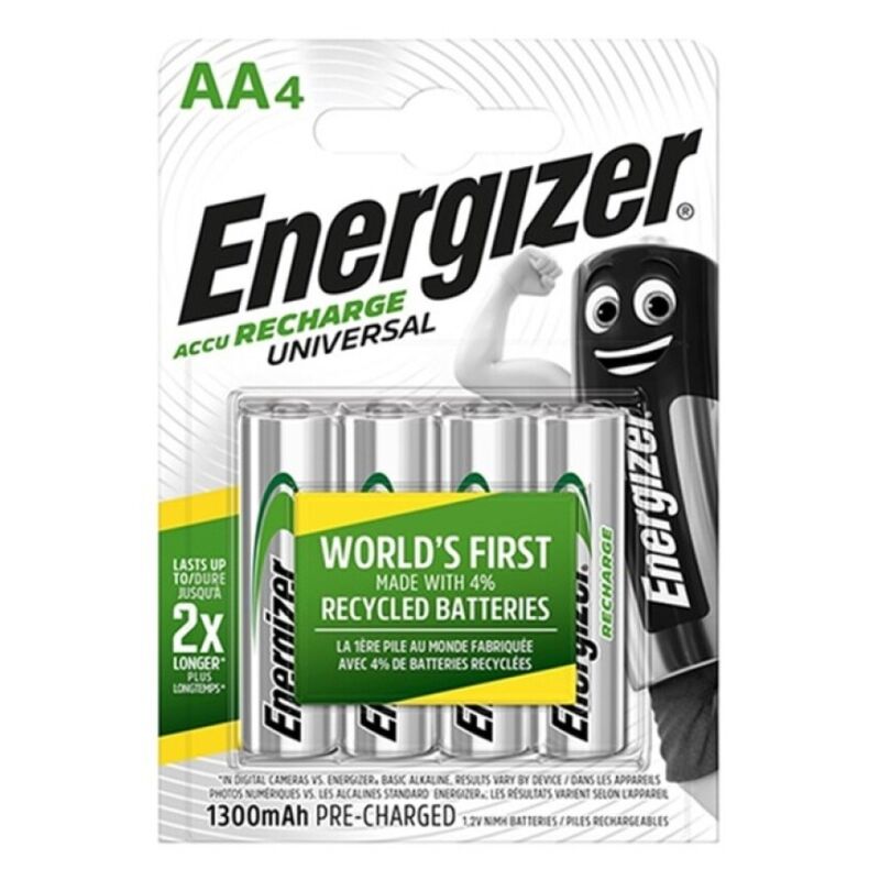 ENERGIZER - BATTERIE RECHARGEABLE UNIVERSELLE HR6 AA 1300mAh 4 UNIT? ENERGIZER